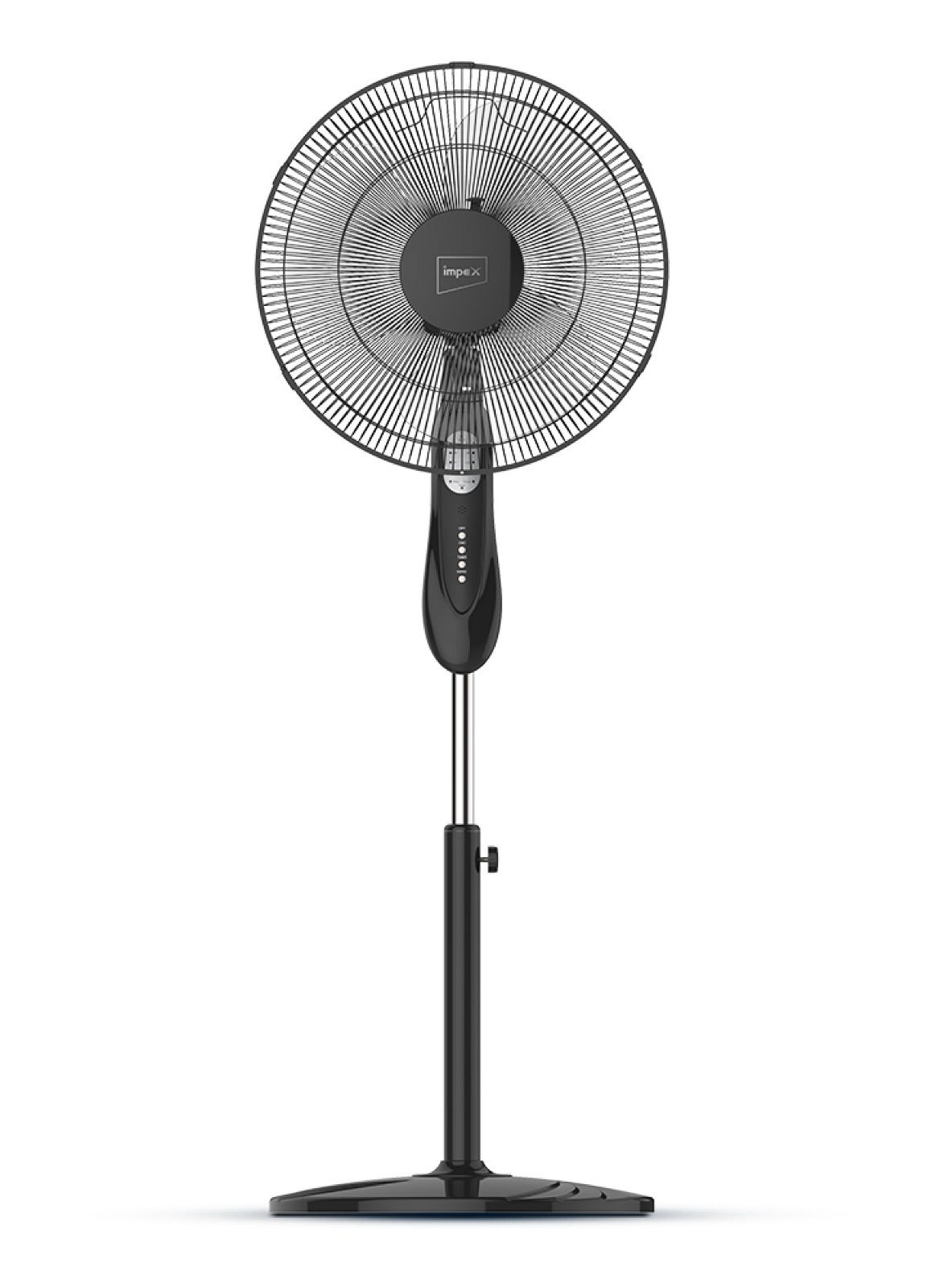 Compare Impex 16 Pedestal Fan with Remote PF 7504 – 1200RPM, 3 Modes, 7.5H Timer, Powerful 55W Motor, Sturdy Body, 2Year Warranty, 220240V 55 W PF 7504 black at KSA Price