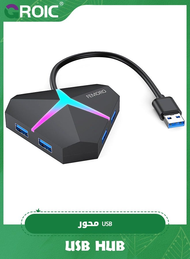 USB Hub 3.0, 4 Port USB 3.0 Hub…