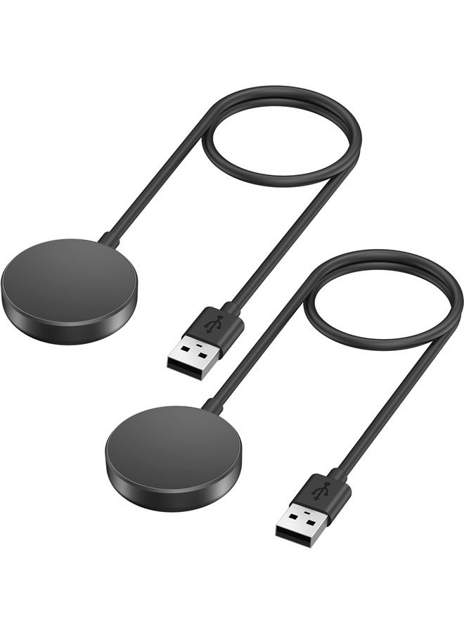 Compare 2 Pack Compatible with Samsung Watch Charger,Galaxy Watch 54 Charger Cable Dock USB Replacement for Samsung Galaxy Watch 55 Pro44 Classic3Active 2Active at KSA Price