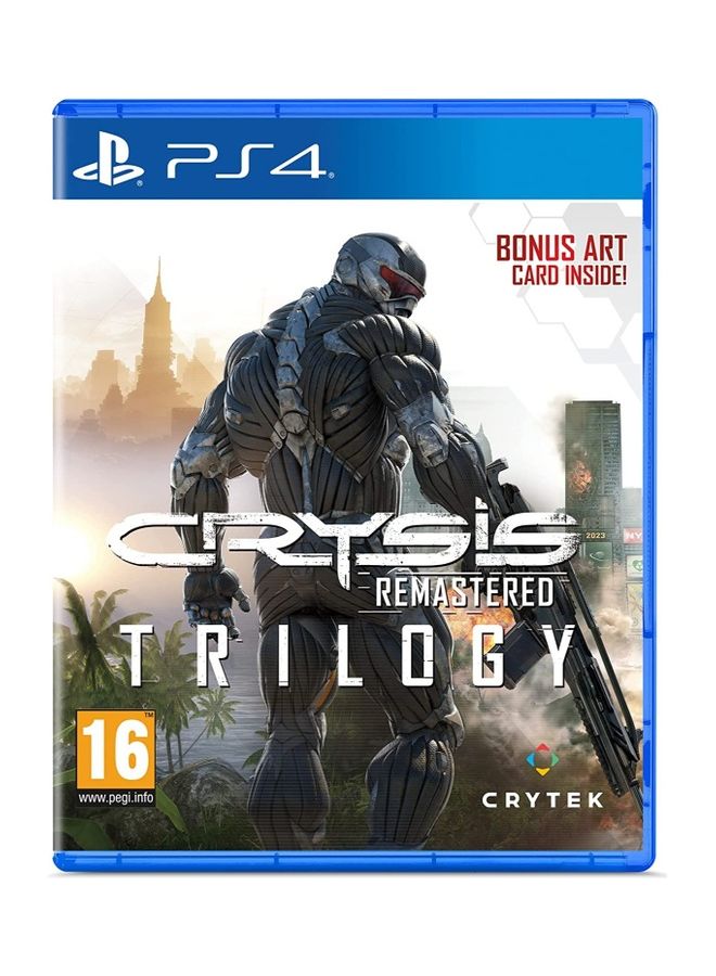 Compare Crysis Remastered Trilogy Intl Version  Action & Shooter  playstation_4_ps4 at KSA Price