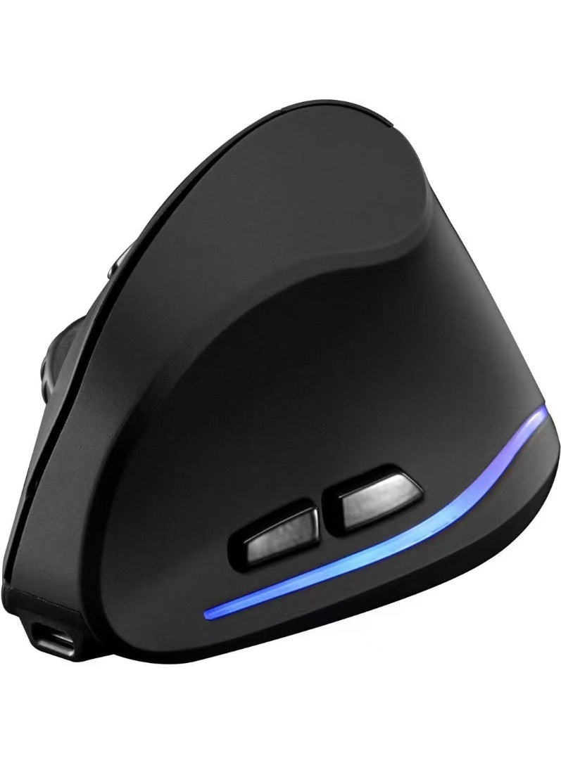 Rechargeable Ergonomic Mouse,2.4G USB Optical LED…