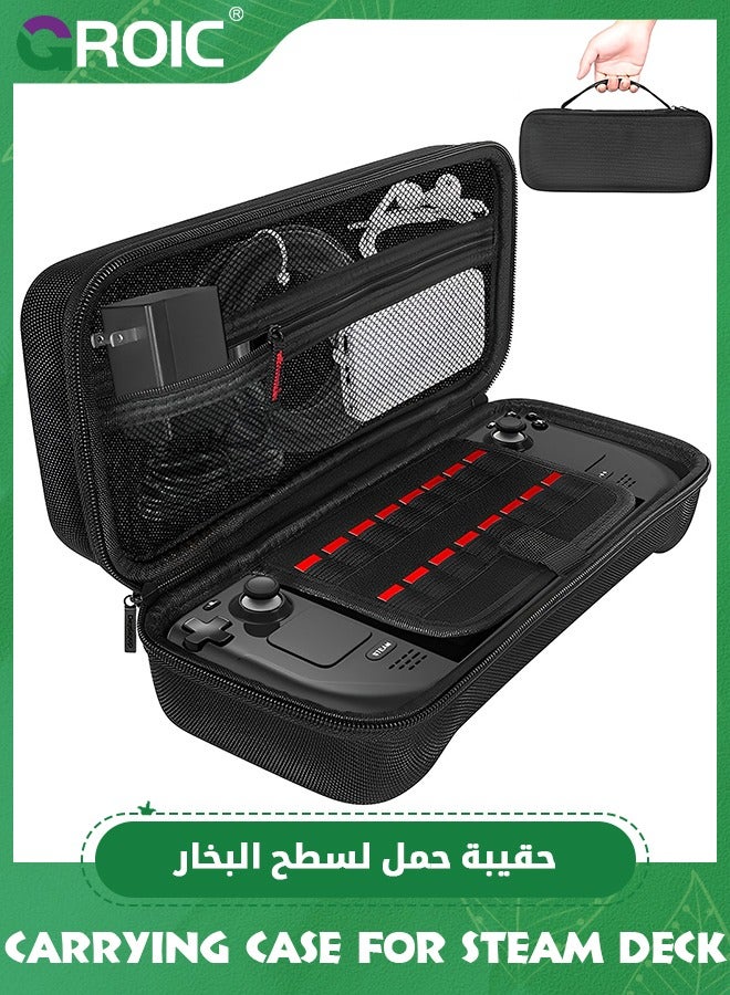 Steam Deck Oled Case, Portable Hard Shell Carrying…