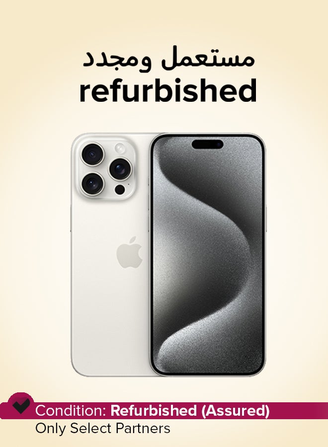 Refurbished - iPhone 15 Pro Max With Facetime…