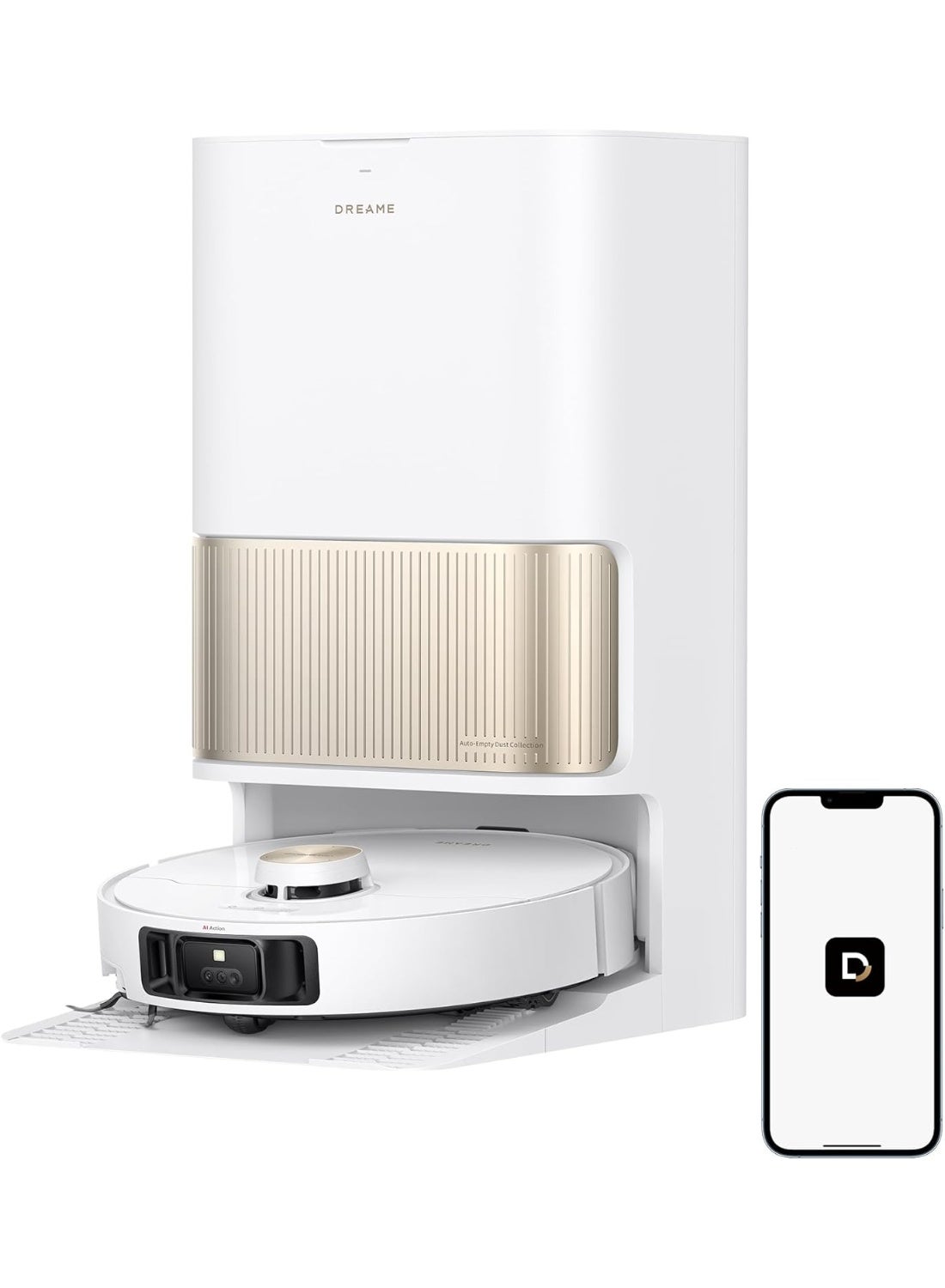 Compare Dreame L40s Pro Ultra Robot Vacuum and Mop Combo, 19,000Pa Powerful Suction, Dual AntiTangle Brushes, Liftable Side Brush, 75°C Hot Water Washing, 4cm Obstacle Climbing 600.0 W RLL74CE White at KSA Price