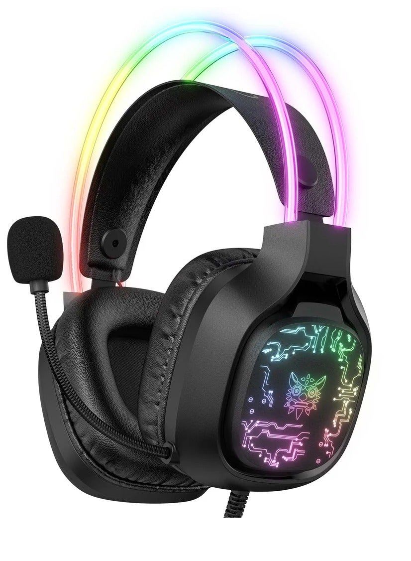 ONIKUMA X22 USB + 3.5mm Cool RGB Dynamic…