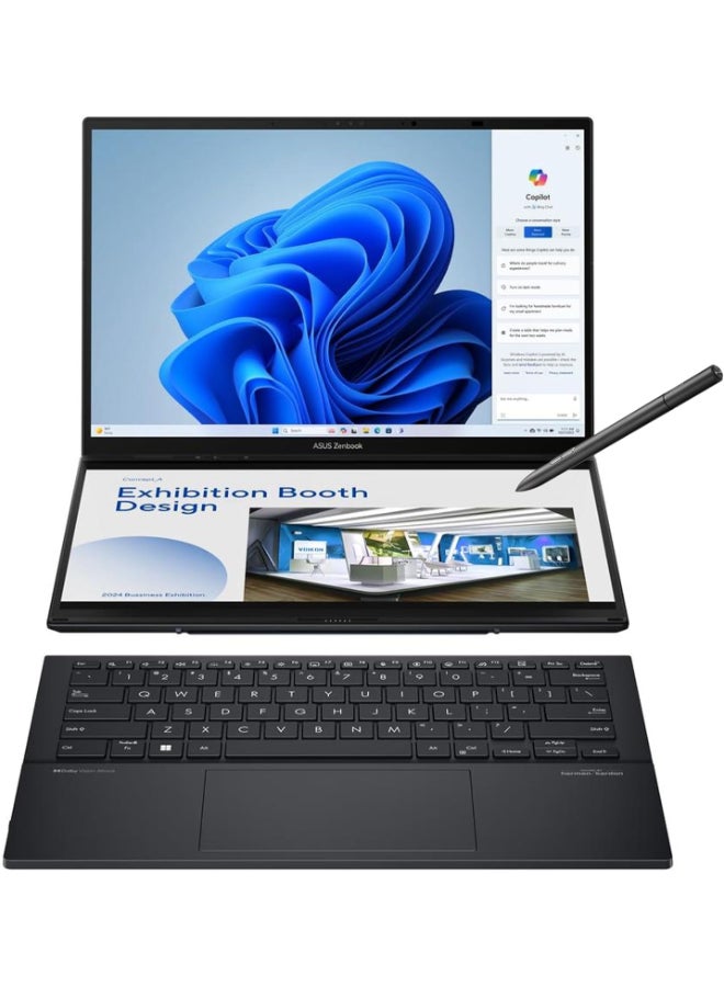 Zenbook Duo Laptop With 14-Inch QHD Display,…