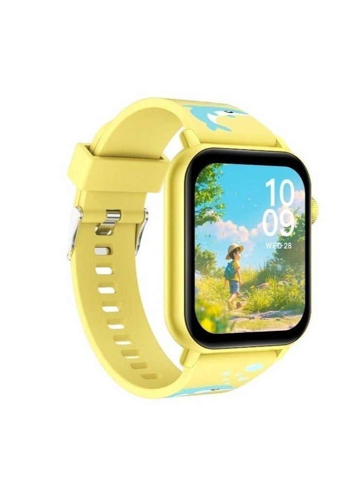 Compare Kids Smart Watch with Games & Camera | Best Gift for Boys & Girls | Easy Touch Screen | NEXORX KiddoTime Yellow at KSA Price