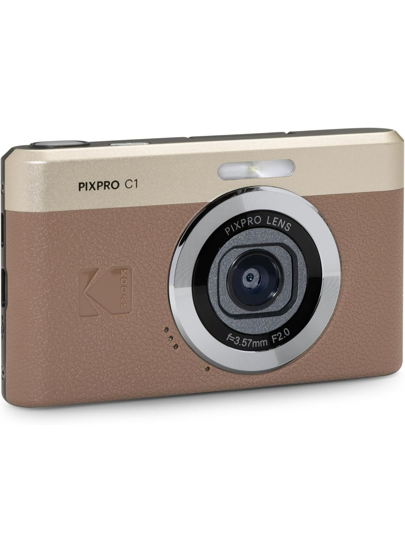 Compare Kodak Pixpro C1 Ultra Compact Digital Camera 13MP BSI CMOS, 4X Zoom, 7.1 cm LCD Screen, LED Flash  Brown at KSA Price
