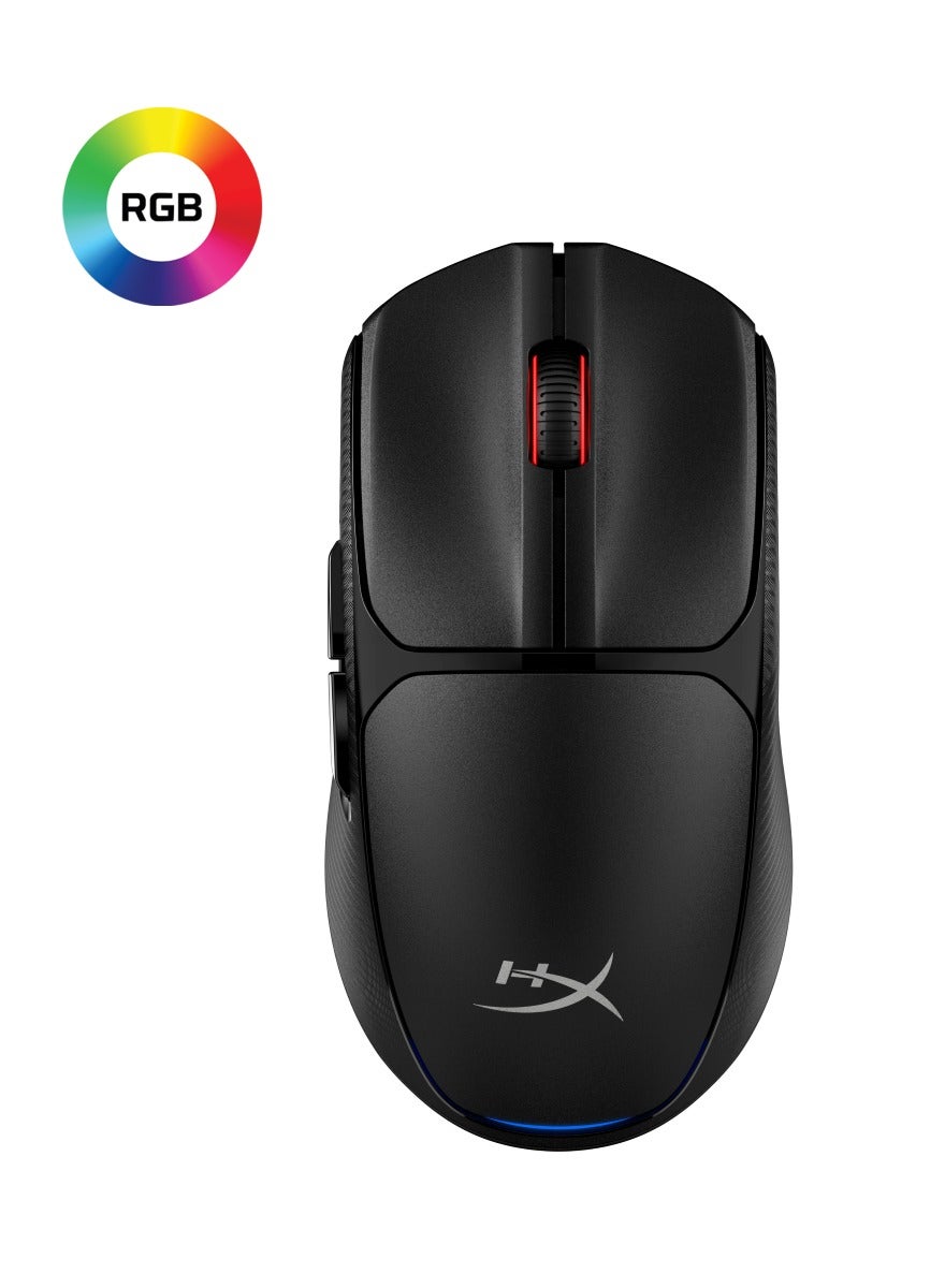 Compare Pulsefire Fuse Wireless Gaming Mouse, Ambidextrous Lightweight 75g, Pixart PAW3311 Sensor Up to 12,000 DPI, Dual Wireless 2.4GHz & Bluetooth, 85Hour Battery Life, RGB Lighting, Black | A1KY6AA at KSA Price