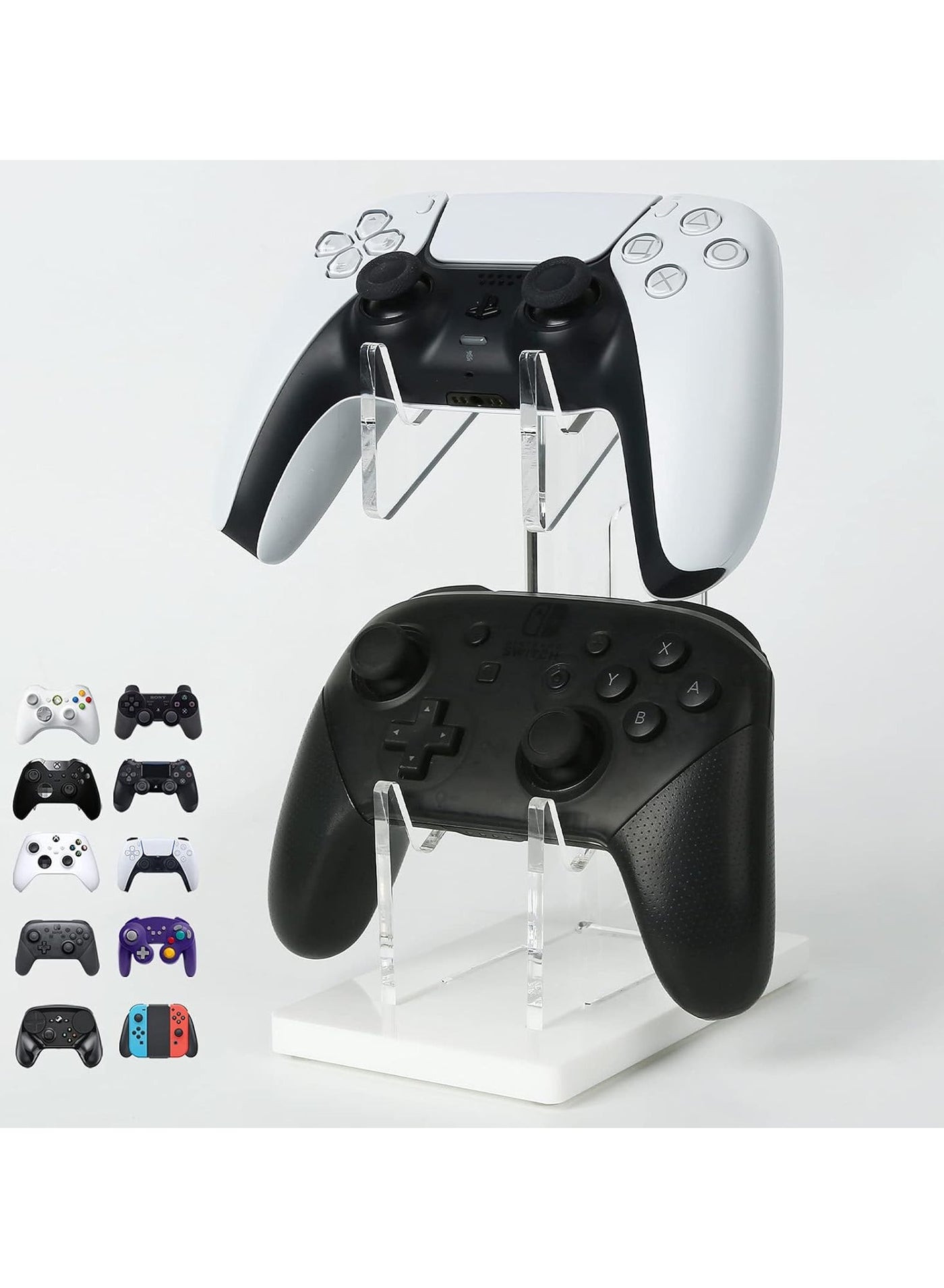 Universal Dual Controller Holder for PS5 PS4…