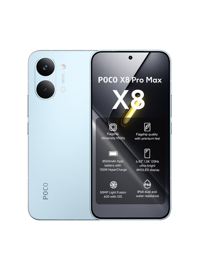 POCO X8 Pro Max Dual SIM 5G Blue 12GB…
