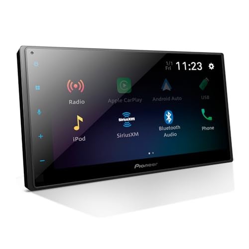 Compare Pioneer DMH1600NEX 6.8 DoubleDin Digital Multimedia Receiver  Built in Bluetooth, Wired Apple CarPlay and Android Auto, Touchscreen, Rear Camera Input at KSA Price