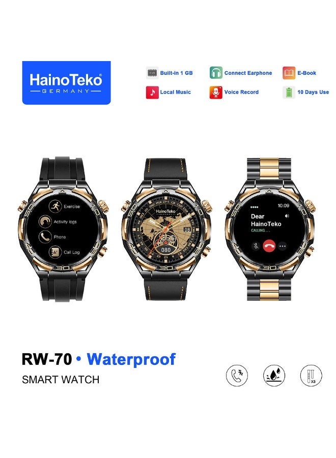 Haino Teko RW-70 AMOLED Waterproof Smart Watch with…