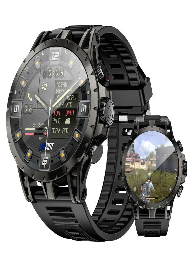 Compare LOKMAT 4G SIM Card Smart Watch, 1.508 AMOLED Screen 3GB+32GB Android 8.1 Smartwatch for Men Women, Fitness Activity Tracker Watch with Rotating Camera WiFi GPS at KSA Price