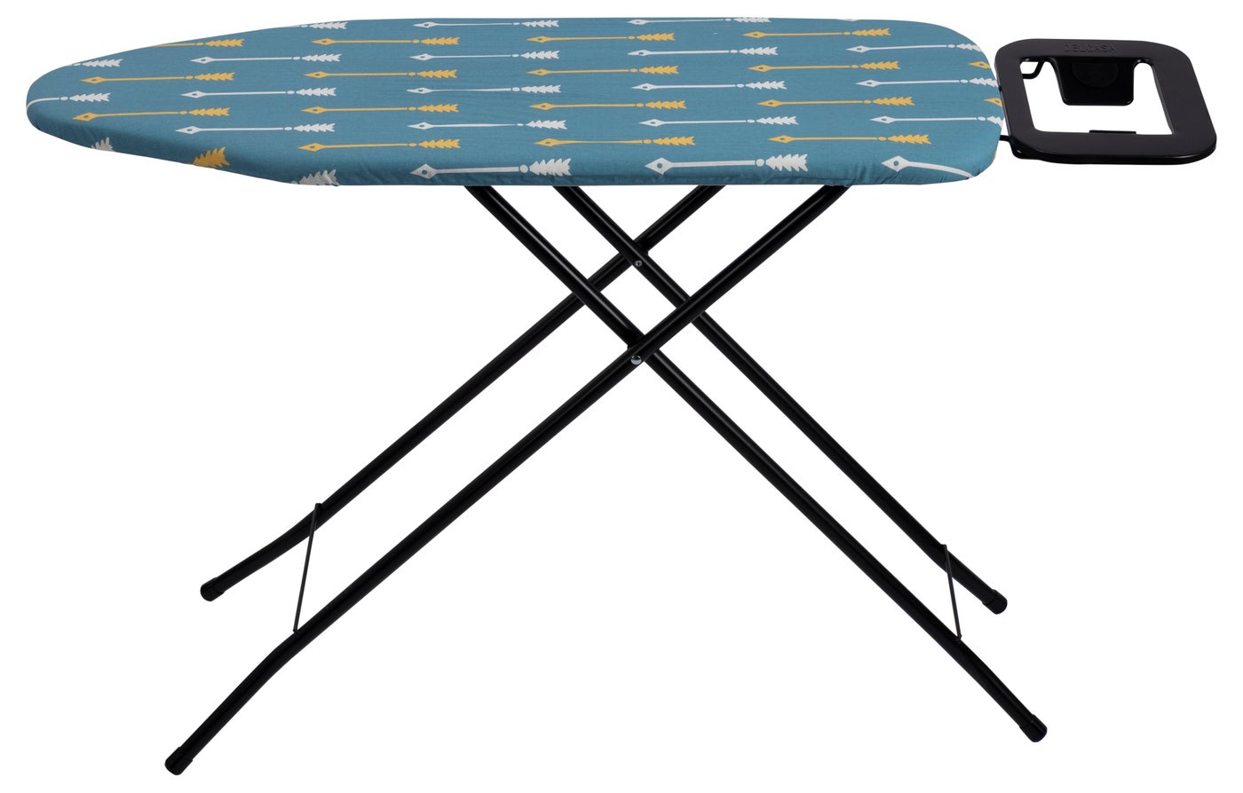 Compare Delcasa 91.5 x 33 cm Ironing Board Ironing Table Heat Resistant, Contemporary Lightweight Iron Board with Adjustable Height and Lock System Assorted Colour DC2800 at KSA Price