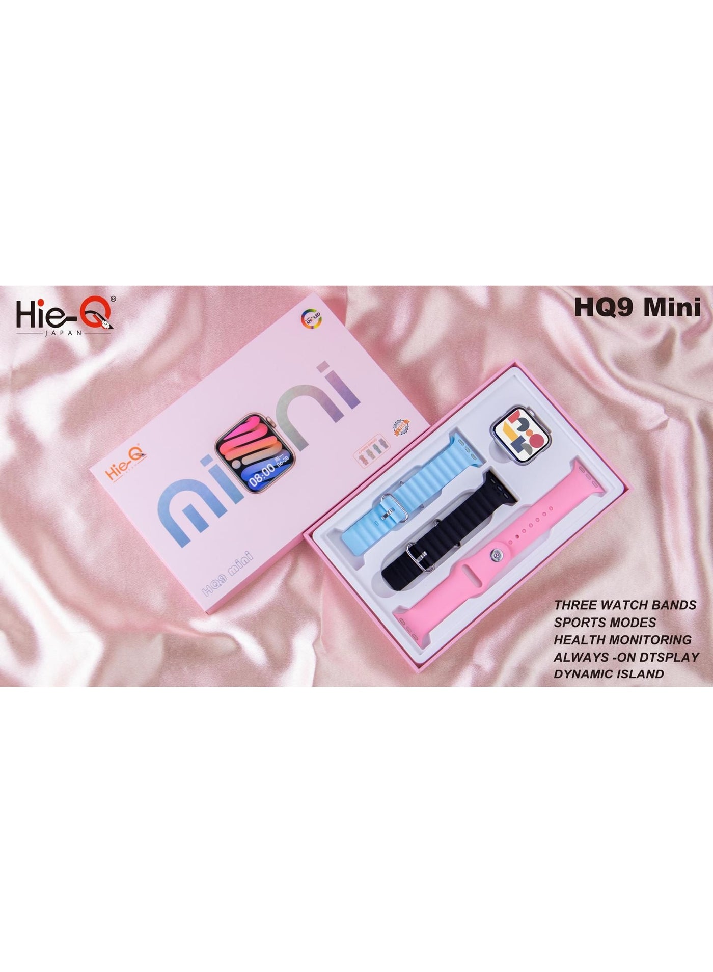 Compare HieQ HQ9 Mini – The Perfect Mini Smartwatch for Active Lifestyles at KSA Price