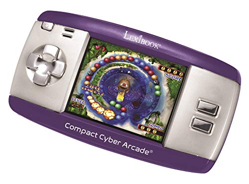 Compare Compact Cyber Arcade Portable Gaming Console 250 Games LCD Purple JL2375PR at KSA Price