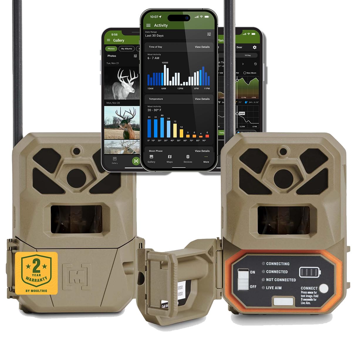 Moultrie Edge 2 Pro Cellular Trail Camera Auto…