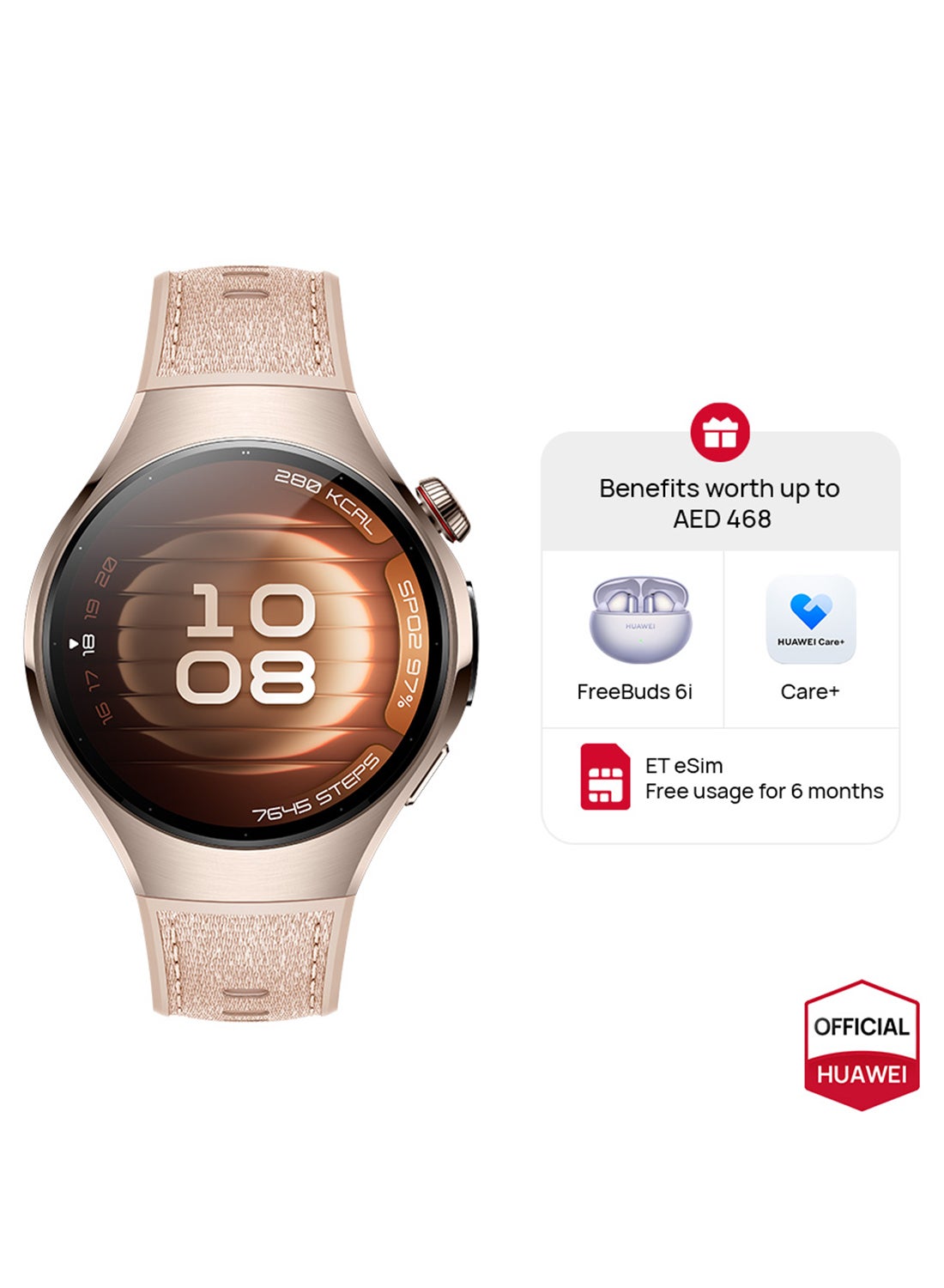 Watch 5 42mm Smartwatch, Multi-sensing X-TAP technology,…