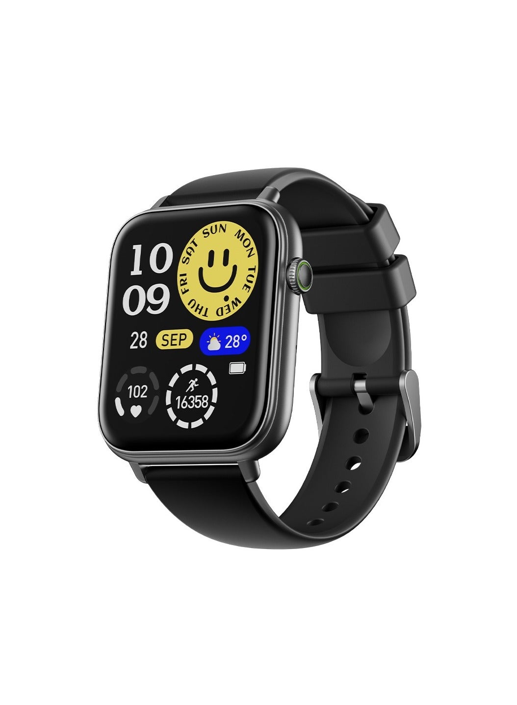 Compare Watch 6N  1.83 HD Screen and AI Generated faces , AntiScratch Panda Glass, Heartrate monitor and SPO2 , Up to 7 days Usage time Black at KSA Price