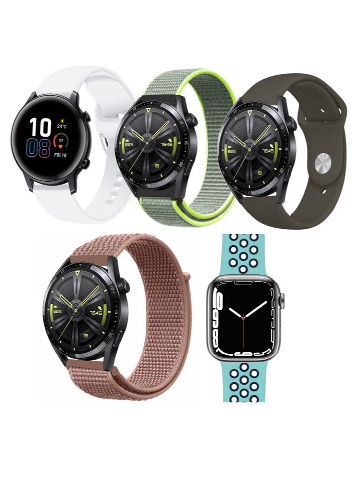 5pcs Watchband Bundle Compatible with all Samsung,…