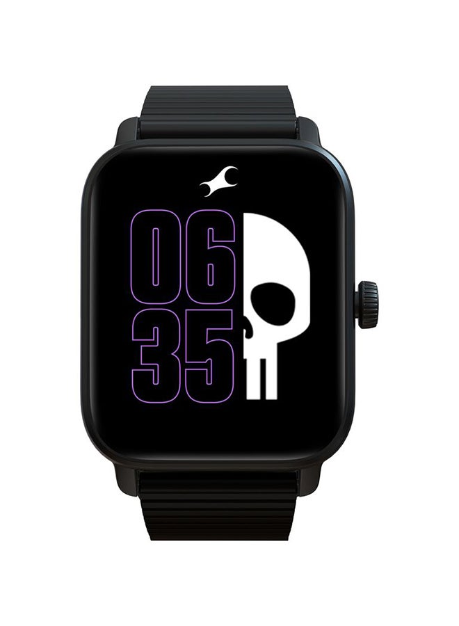 Compare Reflex Phantom Smart Watch 1.85 Ultra UV Square Display, BT Calling, AI Voice Asst, Health Monitoring Mesh Unisex Black at KSA Price
