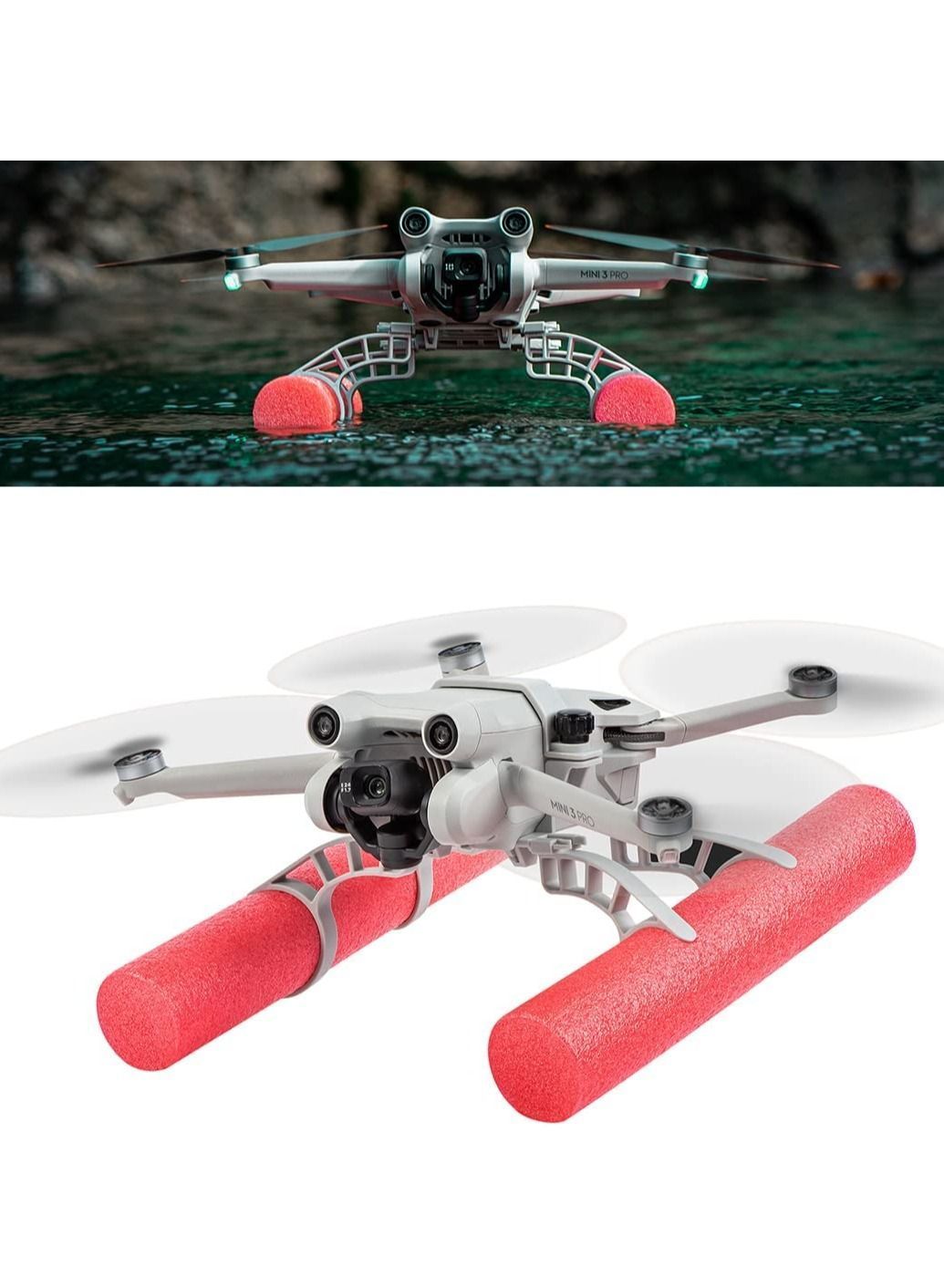 Compare Mini 3 Pro Landing Float, Water Gear Floating Holder for Drone Accessories at KSA Price