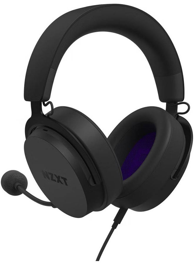 Compare NZXT Relay Wired PC Gaming Headset, 40mm Drivers, HiRes Audio Certified, DTS Headphone, 7.1 Surround Sound, Lightweight & Comfortable Design, Detachable Microphone, Black at KSA Price