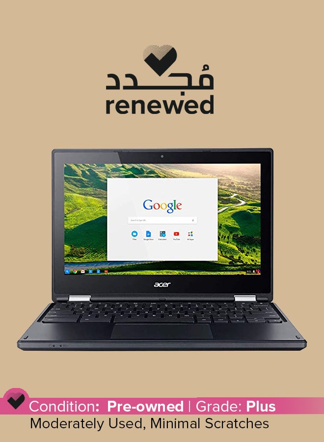Compare Renewed  Chromebook R11 Convertible 2In1 Laptop With 11.6Inch Touchscreen Display With Google Play Store,Intel Celeron Processor6th Gen4GB RAM16GB SSDIntegrated Graphics English Black English Black at KSA Price