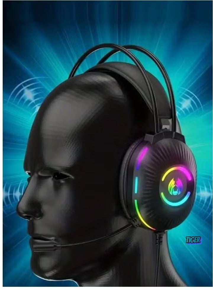 Compare H83 CrossBorder Exclusive PC Gaming Headset, HeadMounted with Shocking Bass, Sound Location Recognition, ESports Noise Reduction, Enhanced Audio for Immersive Gaming Experience, Comfortable Design for Long Sessions at KSA Price