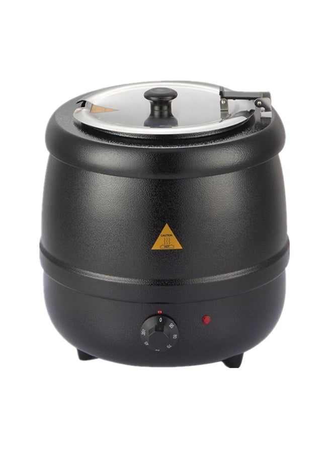 Compare Cuisine Art Stainless Steel Electric Soup Pot 10L – Black Professional Food Warmer for Soups, Curries & Stews, Ideal for Ramadan Iftar, Hotels, Catering & Festive Hosting at KSA Price