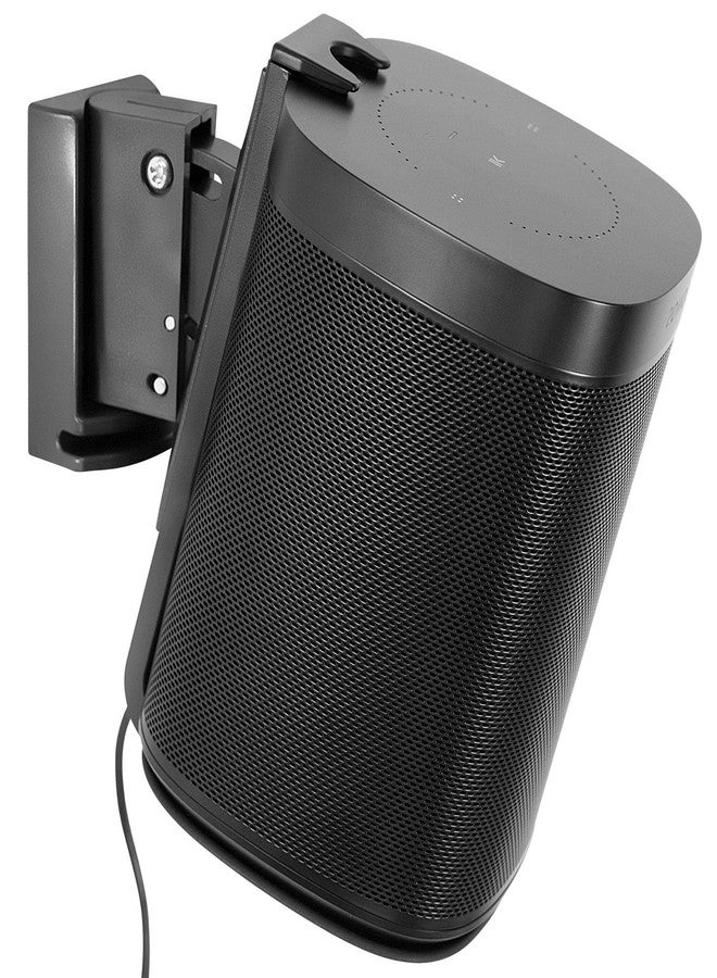 Compare MountIt! Adjustable Speaker Wall Mount for SONOS One, One SL and Play:1  Black at KSA Price