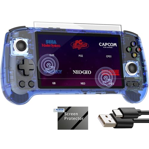 Compare RG556 Retro Handheld Game Android 13rg 556 Handheld Game with 548 inch Touch OLED Screen RG556 Supports DP and WiFi Bluetooth has Hall Rocker Battery 5500mAh at KSA Price