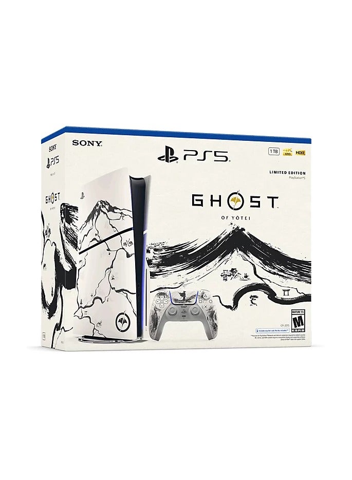 Compare PlayStation®5 Console  Ghost of Yotei™ Black Limited Edition Bundle  International Version at KSA Price