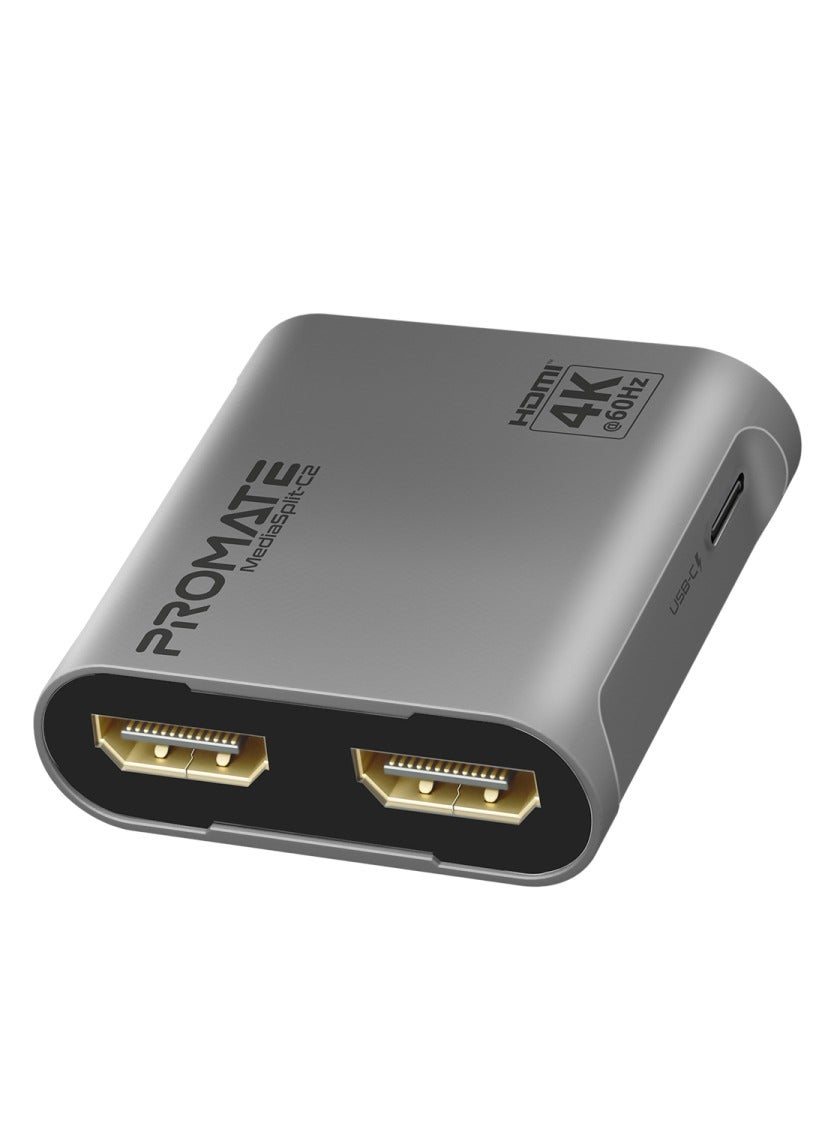 HDMI Splitter, Ultra HD 4k 60Hz 1 in,…