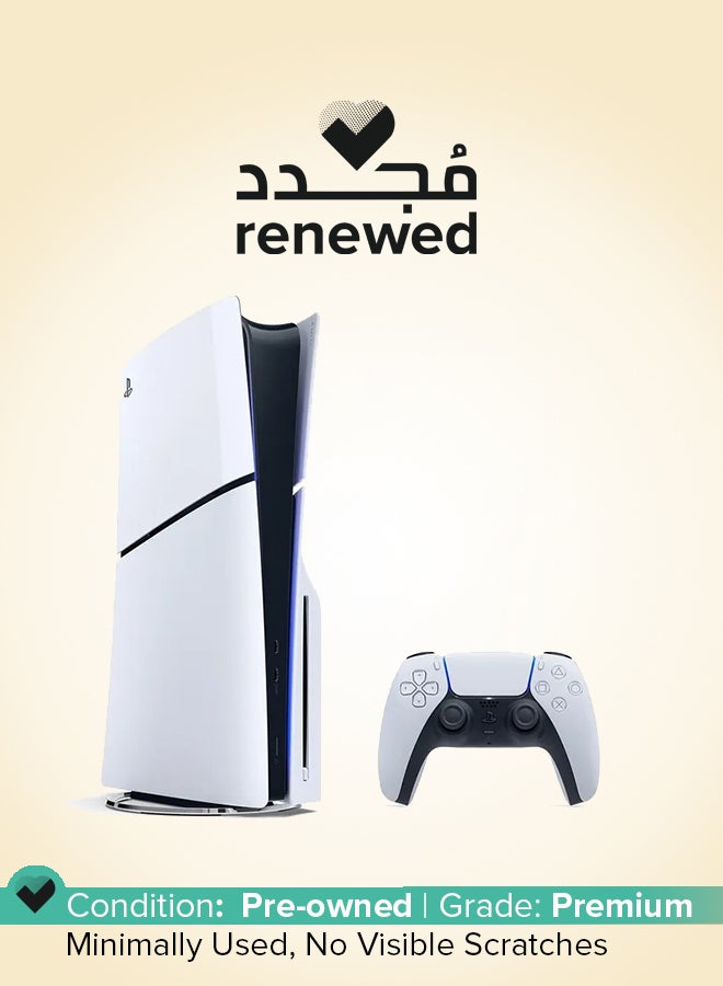 Renewed - PlayStation 5 Slim Console (International…