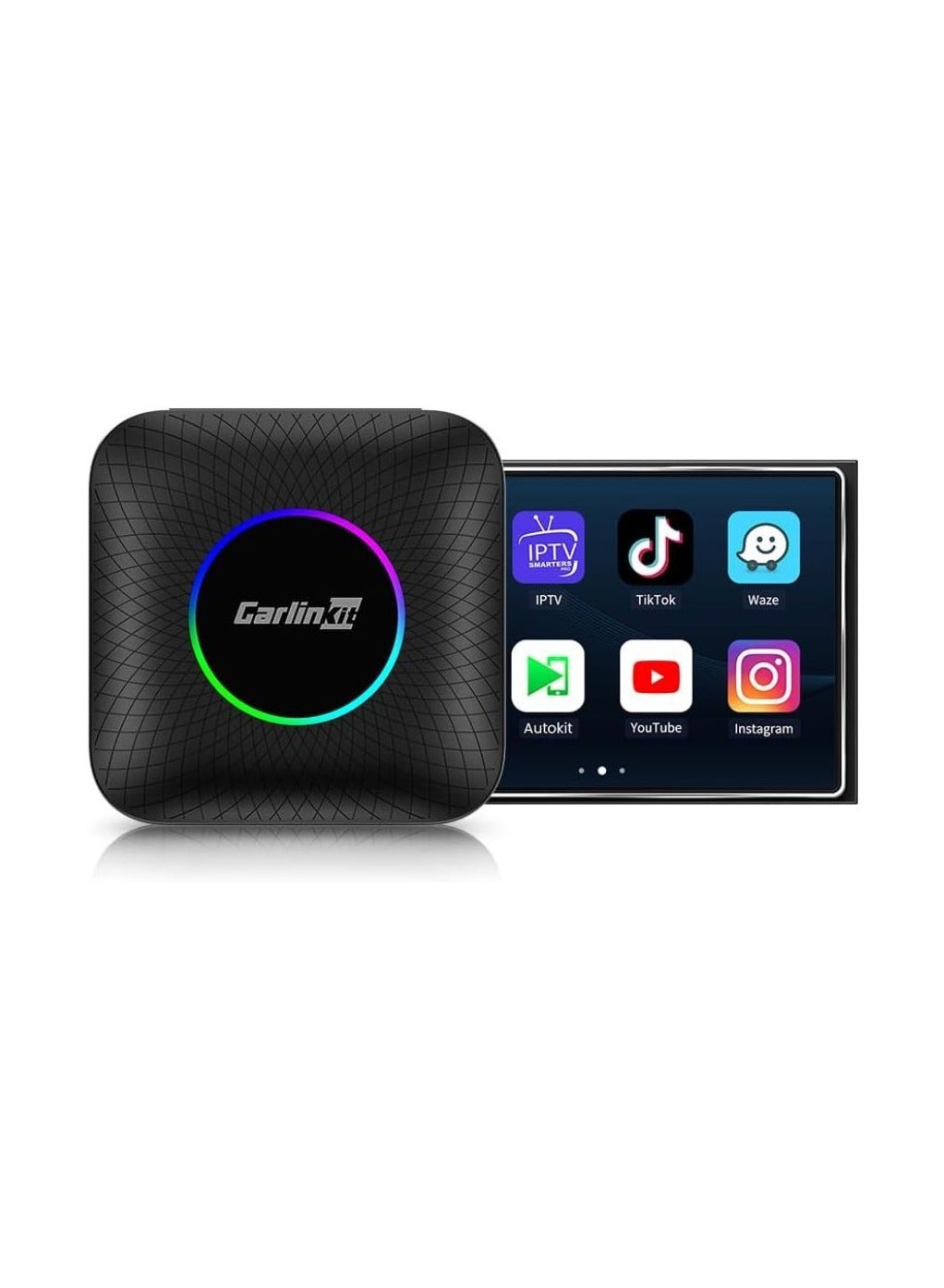 CarlinKit Wireless Carplay Android Auto AIBox Adapter,…