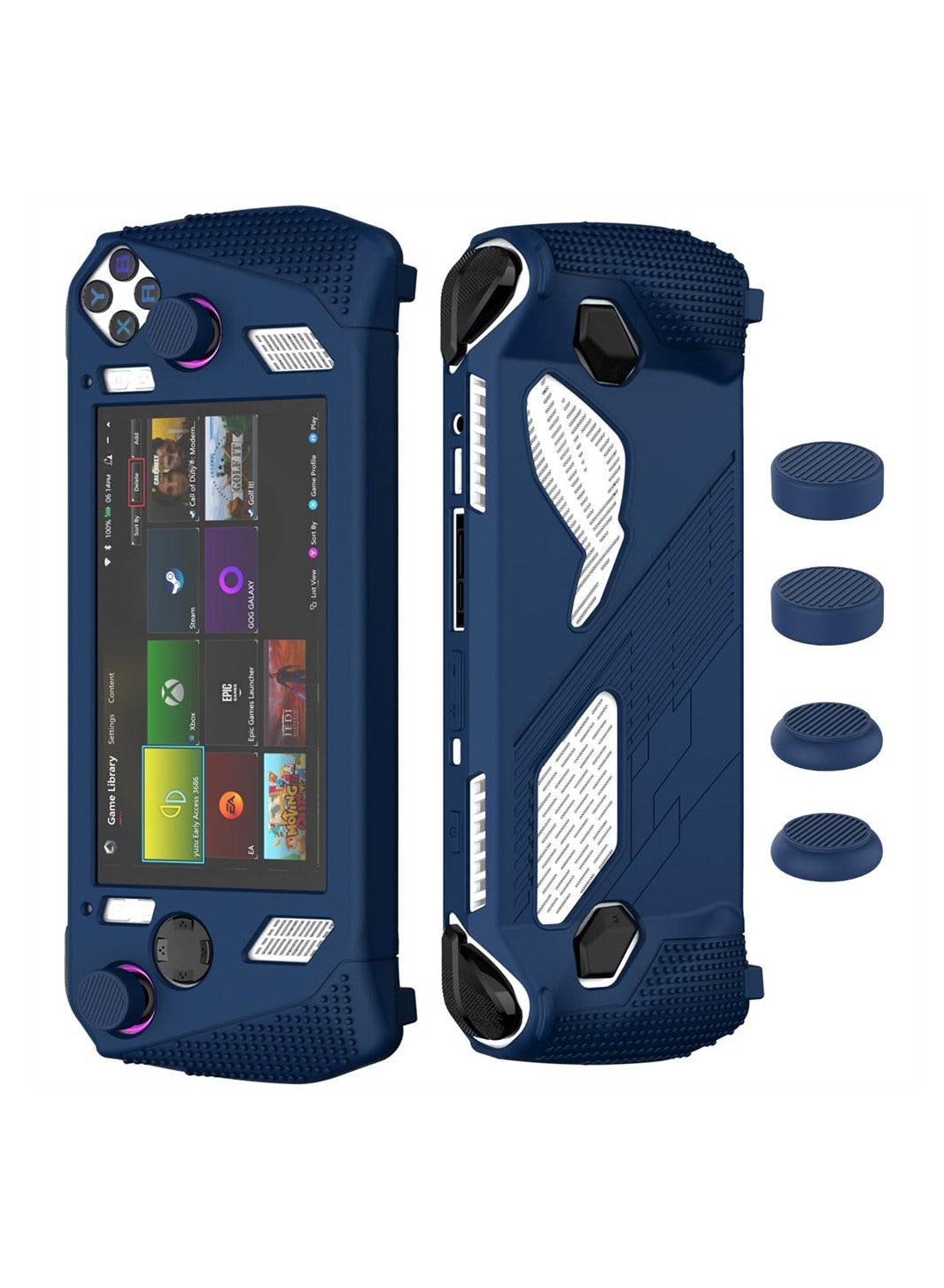 for Rog Ally Stand Protective Case, Silicone…