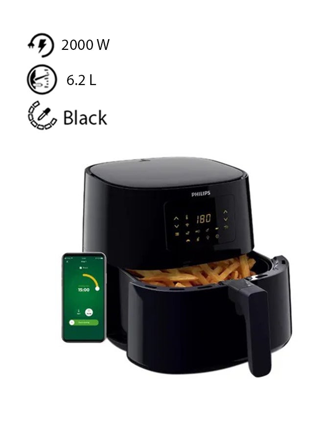 Compare Essential Connected Airfryer XL 6.2 L 2000 W HD928090 Black at KSA Price