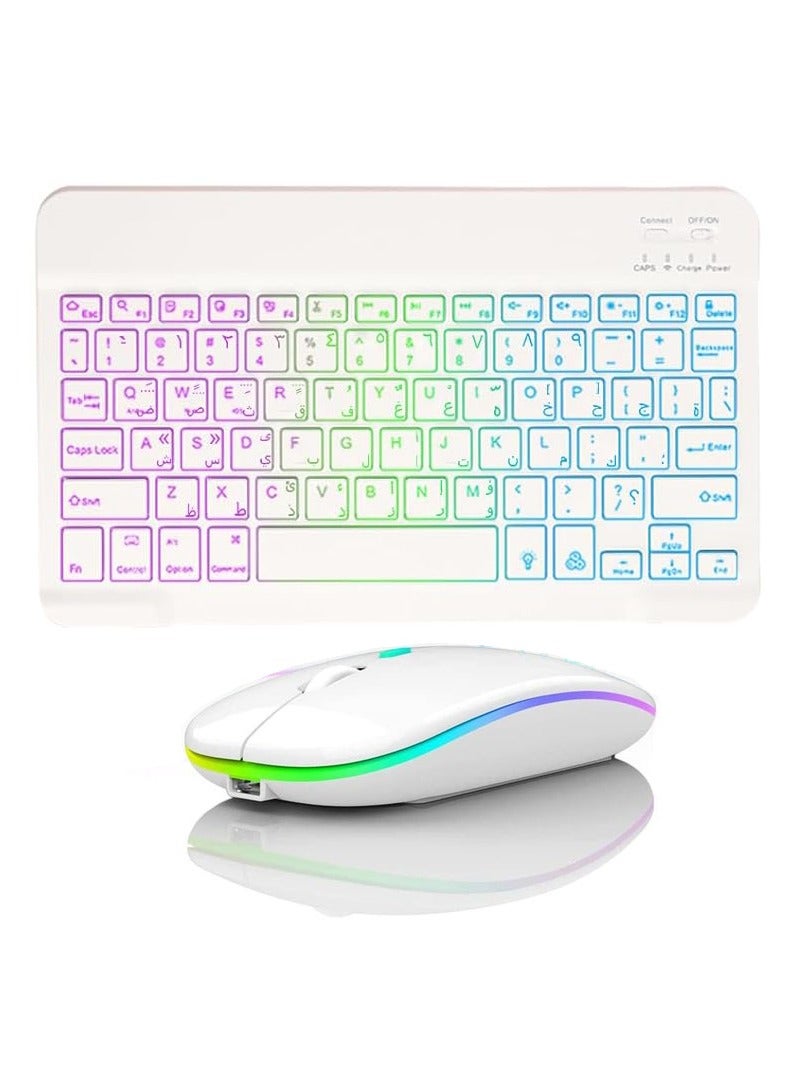 Arabic English Ultra-slim Bluetooth Keyboard and…