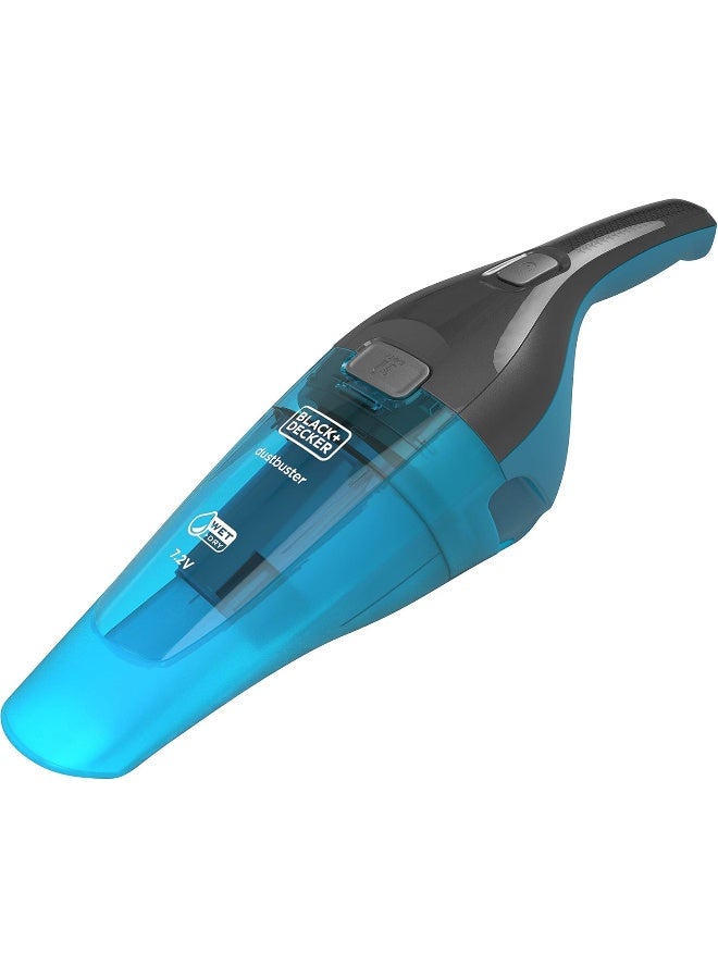 Compare Cordless Dustbuster Handheld Vacuum Cleaner, Wet & Dry, 7.2V 1.5Ah LiIon Battery, 385ml Capacity, Includes Charger Base, 385 ml 10.8 W WDC215WAB5 BlueGrey at KSA Price