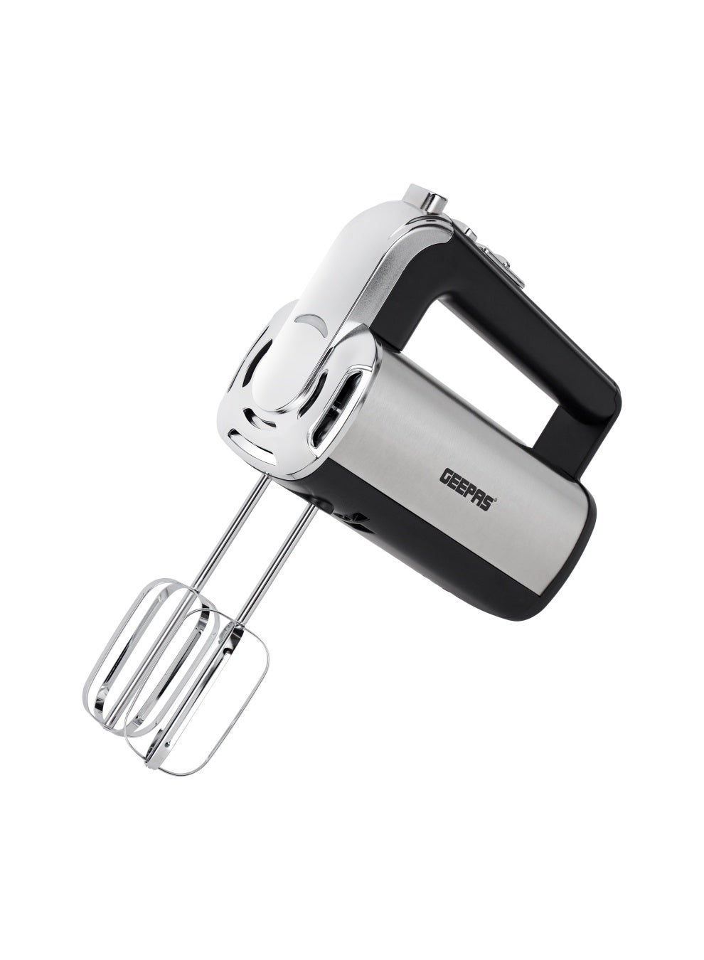 Compare Hand Mixer 400 W Copper Motor With 5 Speed Control, Eject Button And Turbo Function, Perfect For Kneading Dough, Mixing Batter, Whisking Eggs, Etc. Includes 2 Hooks And 2 Beater Heads, 2 Years Warranty Ghm2001N 400 W  at KSA Price