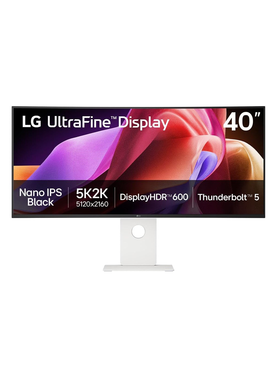 Compare 40 inch UltraWide Monitor, Nano IPS Black Display, 5K2K Resolution, 120Hz Refresh Rate, 5ms GtG Response Time, AMD FreeSync Premium, Super Resolution+, 40U990AW white at KSA Price