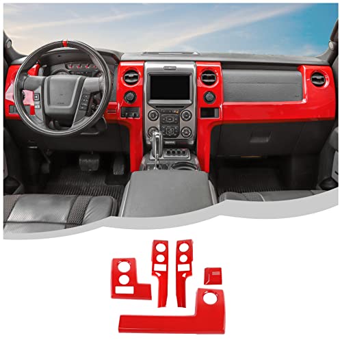 Compare PDKLIN for F150 Interior Trim Kit Carbon Fiber, Dashboard Panel Cover Trim & Headlight Switch Bezel Cover Trim for Ford F150 20092014 Carbon Fiber Interior Accessories 5pcs at KSA Price