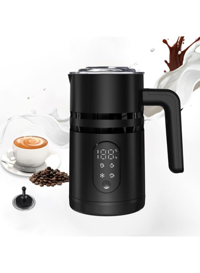 Compare 4in1 Milk Frothers 350ml, Automatic Hot and Cold Foam Maker with Milk Steamer & Warmer for Coffee Latte, Cappuccino and Hot Chocolate at KSA Price