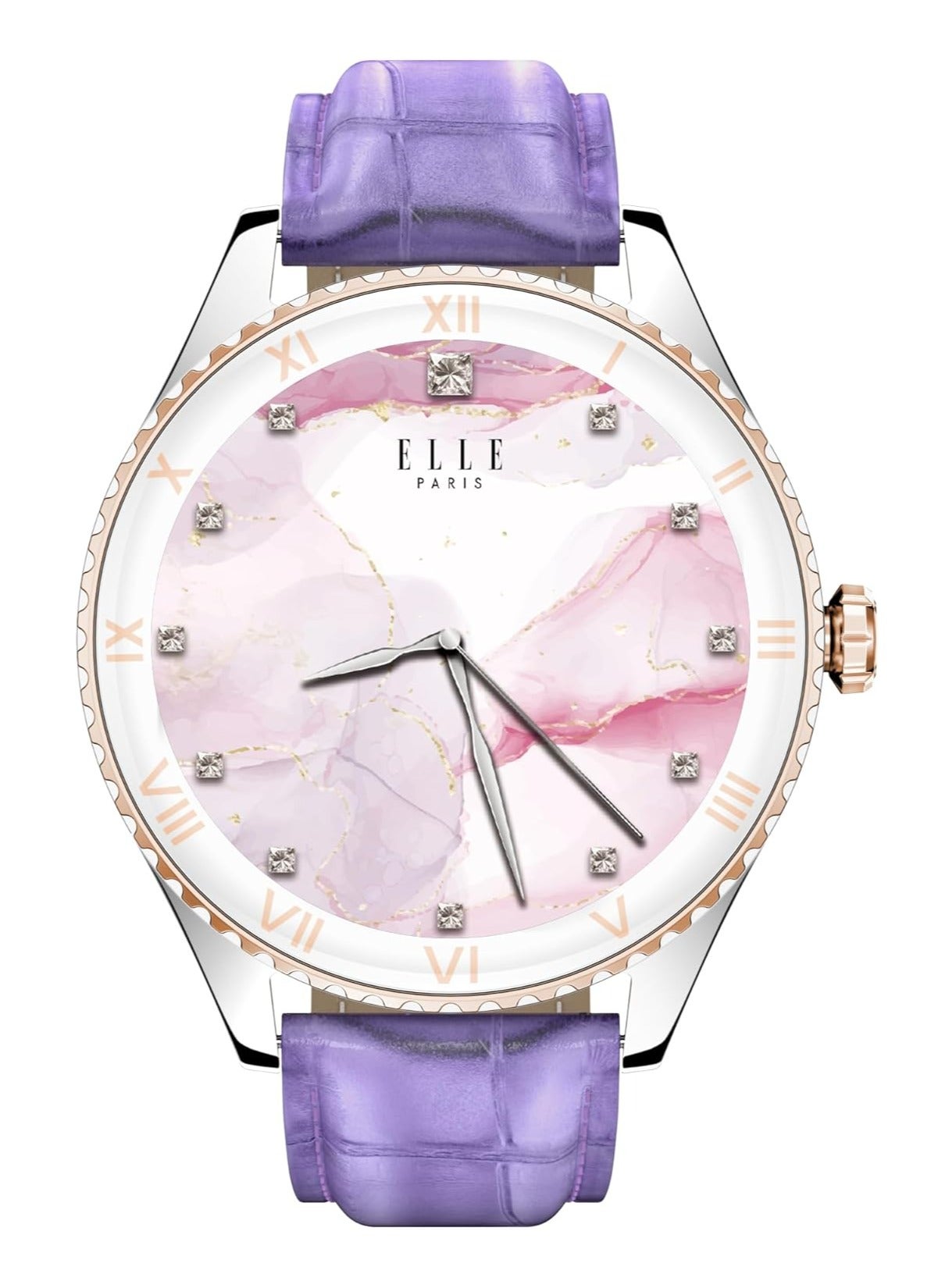 Compare Soleil Women’s Smartwatch 1.19 AMOLED, Bluetooth Calling, Multilingual, Wireless Charging, Fitness Tracking, IP68, iOSAndroid Compatible, Silver Frame & Purple Leather Starp + 2 Premium Straps at KSA Price