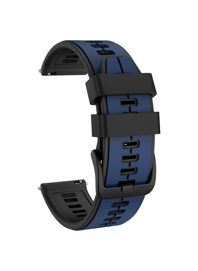 Compare Quick Release Silicone Band 22mm Replacement for Garmin Vivoactive 4,Garmin Venu 2, Samsung Gear S3 Frontier, Galaxy Watch 46mmWatch 3 45mm, Fossil Gen 5, Amazfit GTR 2, 2e,Ticwatch Pro 3 at KSA Price