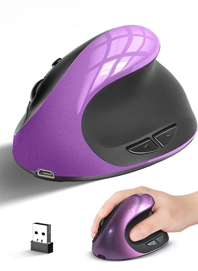 Ergonomic Mouse,Rechargeable Vertical Wireless Mouse,2.4GHz…