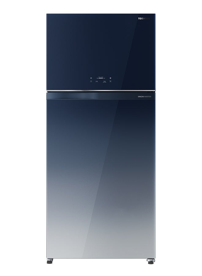 Compare 835 611 Gross and Net Capacity  Top Mount Refrigerator  Double Door GRRT835WEPGEGG Multicolour at KSA Price