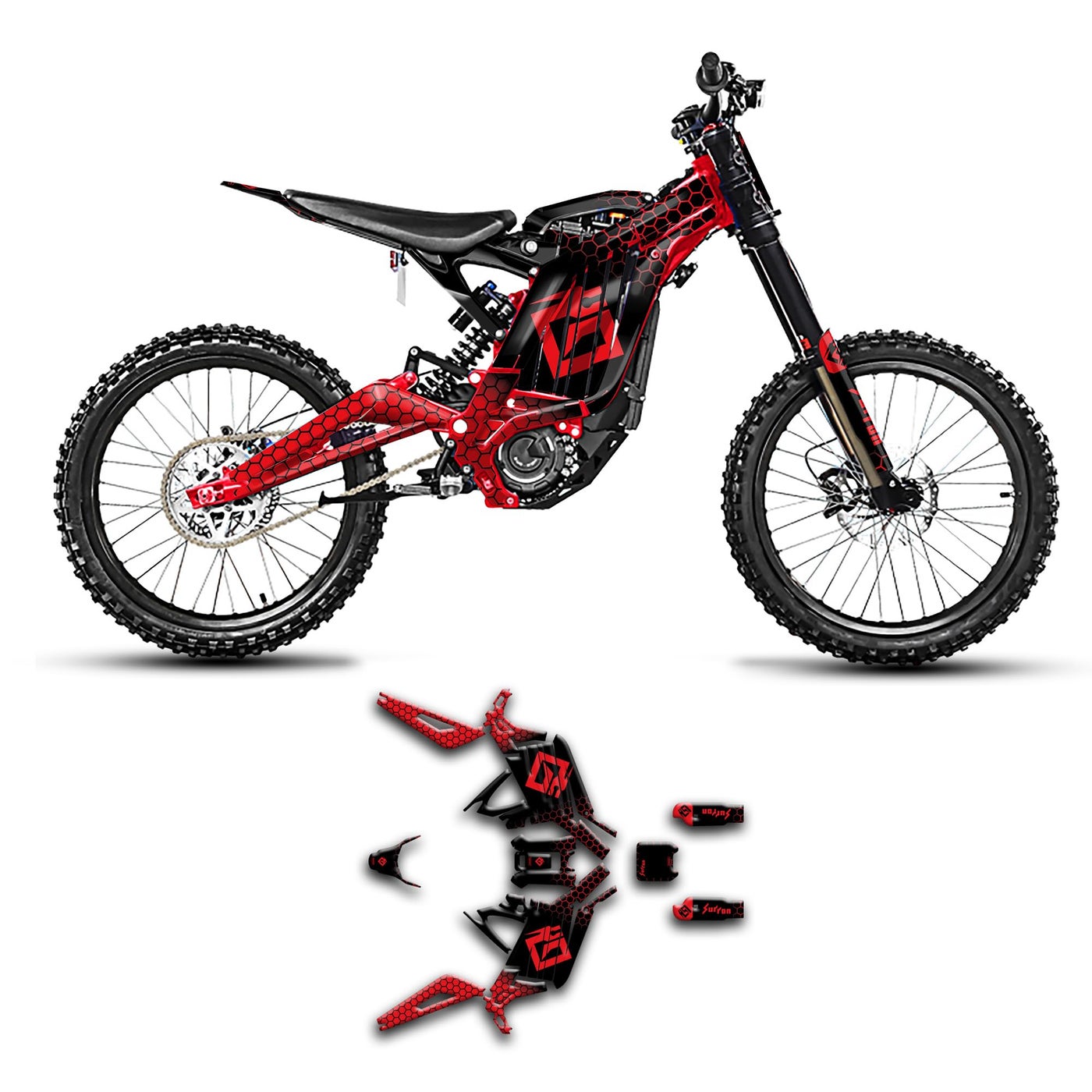 Kungfu Graphics Decal Kit for SurRon Light Bee…